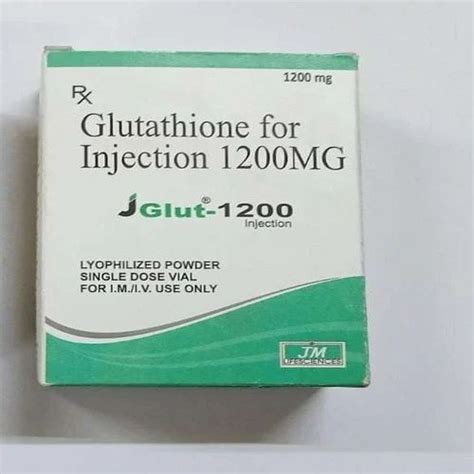 Glutathione 1200 Mg Inj, For Skin Whitening, Packaging Type: Bottle at ...