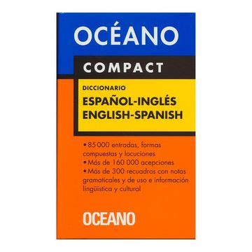 Libro Compact Diccionario Español Ingles English Spanish De Varios