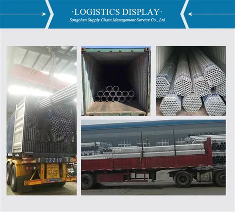 Wholesale Hot Dip Gi Seamless Galvanized Round Steel Pipe ASTM A Sch ERW GI Iron Tube