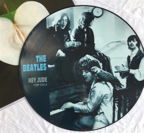 Beatles Hey Jude Rare Maxi Picture Disc For Th Anniversary