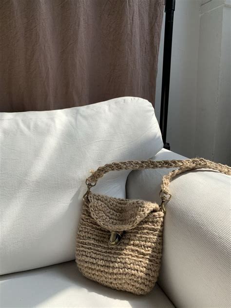 Джут вязание корзинки и сумки | Jute crochet basket bag | Сумки ...
