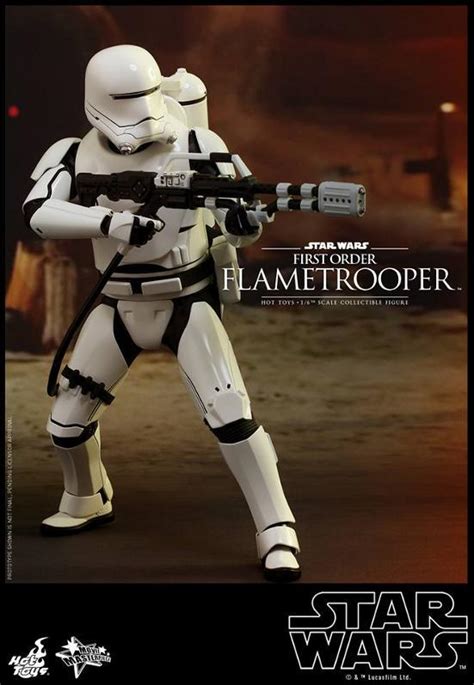 Hot Toys Star Wars TFA Th Scale First Order Flametrooper