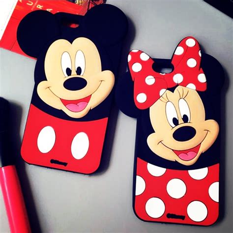 3D Cute Disney Micky Minnie Mouse Cover 5G 5S Shopee Philippines