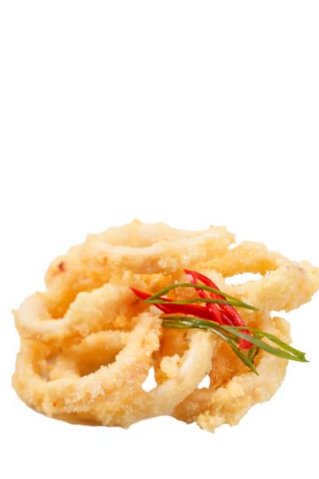 Fried Calamari Rings Fry Crispy Golden Delicious Crispy Nobody Png