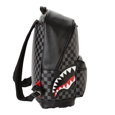 Sprayground Side Sharks In Paris Backpack Grey Wns Apparel