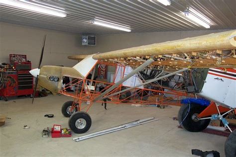 J3 Kitten Waiting To Be Covered Kit Planes Aircraft Parts