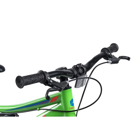 MTB велосипед с 20" колела, Дискови спирачки, 1 скорост, зелено с ...