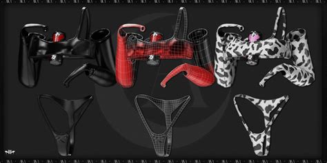 3D Model JUICY BABE SET BY AIKA VR AR Low Poly CGTrader