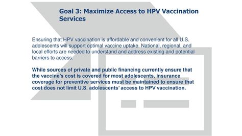 HPV VACCINATION FOR CANCER PREVENTION Progress Opportunities And A