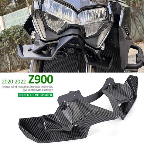 Für Kawasaki Z900 2022 Motorrad Zubehör Schwarz Naked Front Downforce