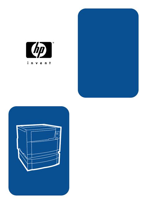 Hp Hewlett Packard Printer Series User Guide Manualsonline