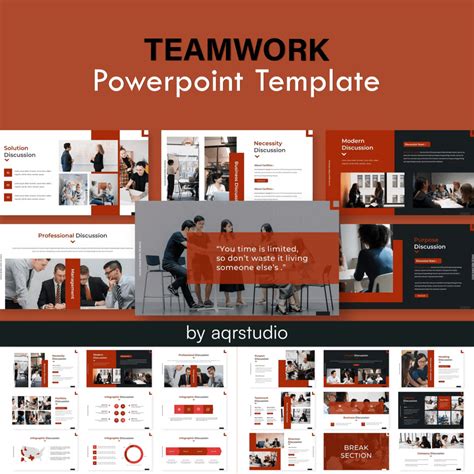 Teamwork Powerpoint Template Masterbundles