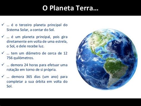 A Terra É Considerada Um Pequeno Planeta No - Terra - um planeta com vida