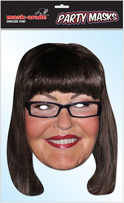 Hilary Devey Card Mask – Midlands Fancy Dress Redditch