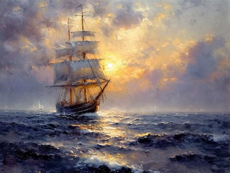 Море. Магия света. Курс по живописи маслом. - Zartschool - школа ...