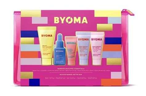 Byoma Routine Starter T Set Travel Mini Kit Hydrating Moisturising