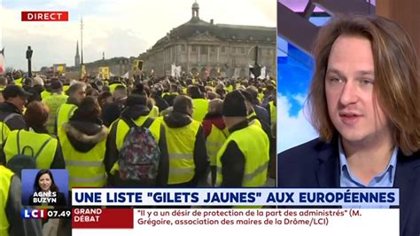 Une liste gilets jaunes aux européennes TF1 INFO