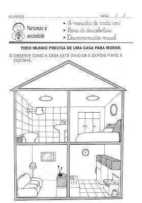 Comodos Da Casa Para Colorir - Descubra 8 ideias de Comodos da Casa e atividades para educação ...
