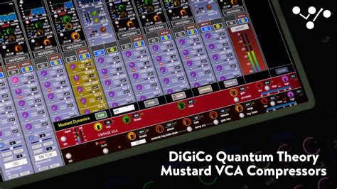 Digico Quantum Theory Mustard Vca Compressors Youtube