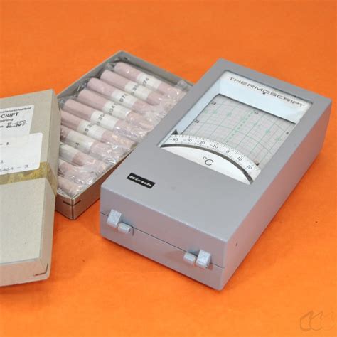 gebrauchter Goerz Thermoscript G4091R mechanischer Temperaturschreibe