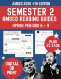 APUSH Period 6 Reading Guide AMSCO 4th Edition 2020 8 SAQs TPT