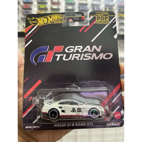 Hot Wheels Pop Culture Gran Turismo Nissan Gt R Nismo Gt Shopee Malaysia