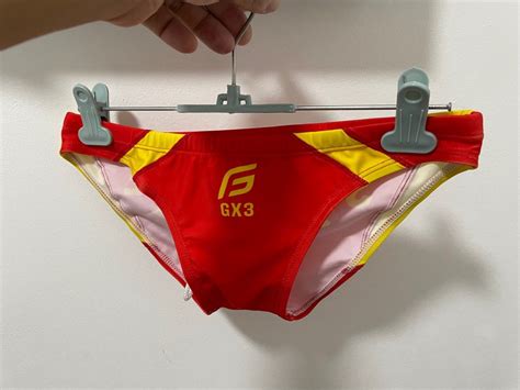 GX New Surf Rescue Bikini Swimming Trunks In Red Or Pink Color Men S Fashion Bottoms Swim