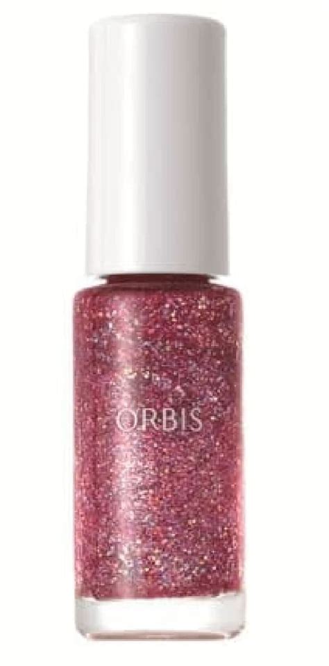 Orbis "Top Coat Sparkly Ribbon" "Nail Polish Deep Rose" "Nail Polish ...