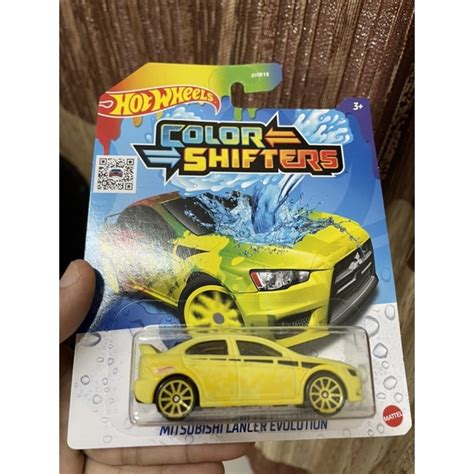 Hot Wheels Color Shifters Mitsubishi Lancer Evolution Shopee Malaysia