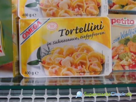 Preis & Kalorien für Tortellini Tiefkühl | SupermarktCheck