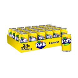 Fanta Limón Pack 24 latas de 33 cl