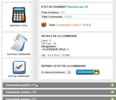 Logiciel de Restaurant Clyo Systems E Commerce possibilité de gérer