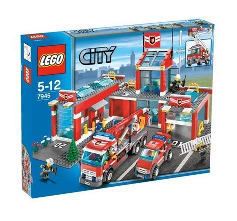 Конструктор "Пожарная станция", серия Lego City [7945]