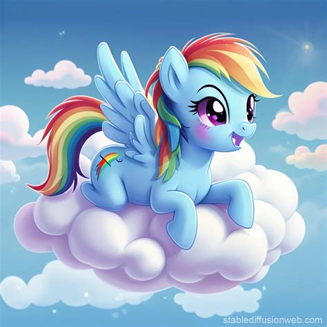 Rainbow Dash Showing Her Pussy In Extreme Detail Prompts Stable Diffusion Online