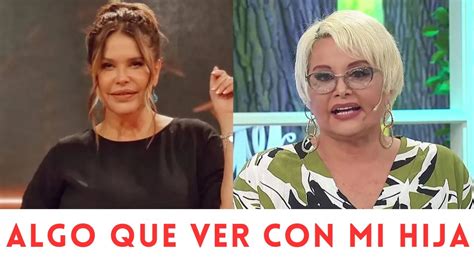 Nazarena V Lez Dijo Que No Puede Ser Amiga De Carmen Barbieri Youtube