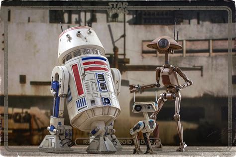HOT TOYS Let set de droids R D Pit Droid BD Sixth Scale Figures dévoile ses modèles de