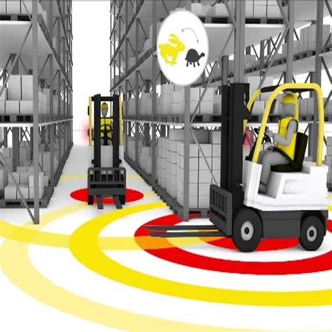 Forklift Collision Avoidance System Prevents Accidents Between