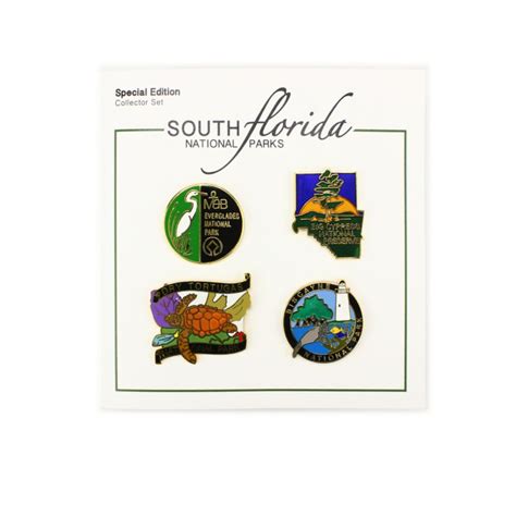 Pin Set South Florida 4 Pin Set Florida National Parks Association