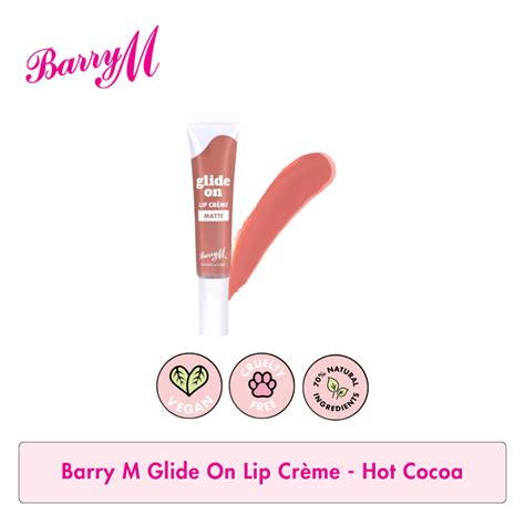 Barry M Glide On Lip Crème Hot Cocoa Shopee Philippines
