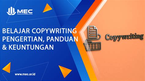 Belajar Copywriting Pengertian Keuntungan Dan Panduan Full