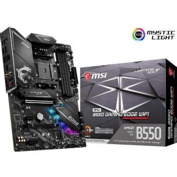 MSI MPG B550 Gaming Edge Wi-fi, AM4 AMD, B550, SATA, Lightning Gen 4 M ...