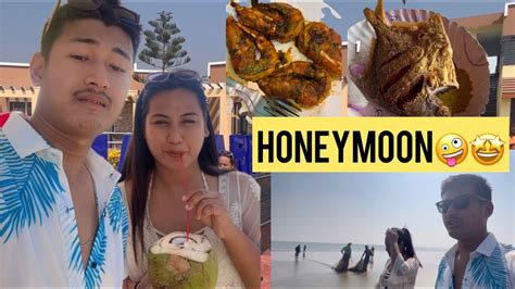 Honeymoon Vlog Part Mandarmani Beach Vlogger Youtube