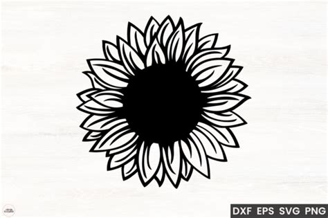 Sunflower Flower Clipart Graphic By Alexiscreative · Creative Fabrica