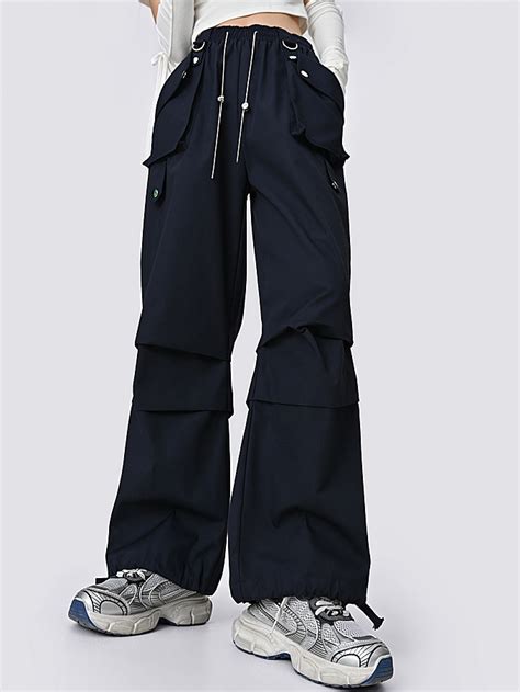 Dark Blue Cargo Pants