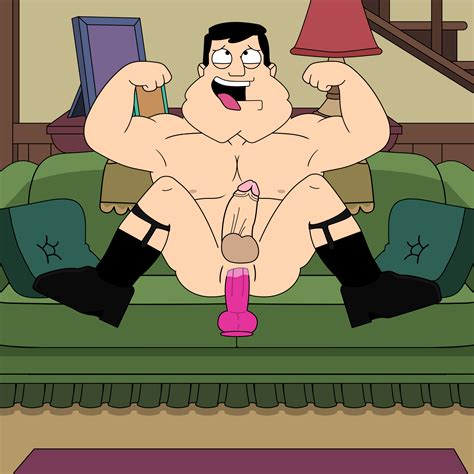 Rule 34 American Dad Bara Black Socks Buldge Chest Cum Dark Hair Dildo Dildo In Ass Dress