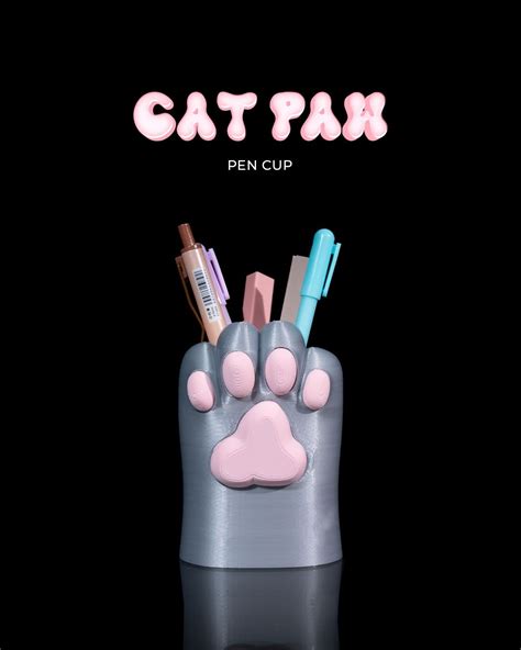 Cat Paw Pen Cup