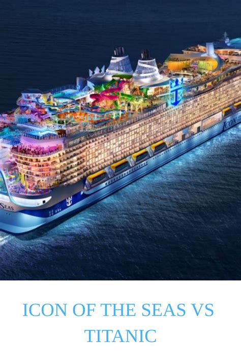 Icon Of The Seas Vs Titanic Compared Side By Side Luxury Cruising