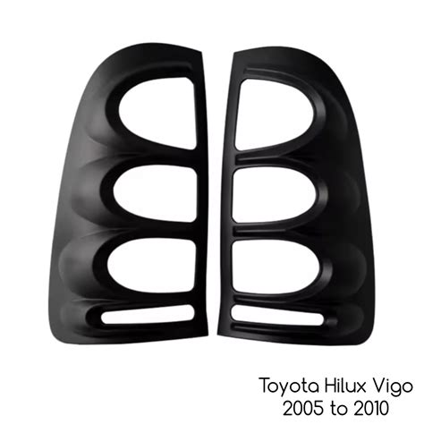 Toyota Hilux Vigo Tail Light Covers 2005 To 2010 Auto Customs