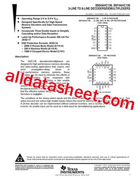 HA138 Datasheet(PDF) - Texas Instruments