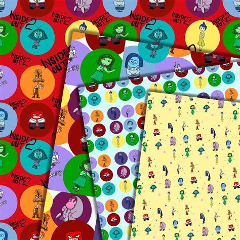 Inside Out 2 Paper Pack Inside Out 2 Papers Inside Out 2 Movie
